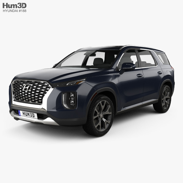 Hyundai Palisade 2021 3D model