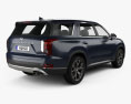 Hyundai Palisade 2021 3d model back view