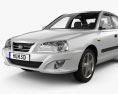 Hyundai Elantra (XD) CN-spec with HQ interior 2013 3d model