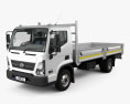 Hyundai Mighty EX8 Flatbed Truck with HQ interior and engine 2022 3d model