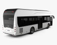 Hyundai ELEC CITY Bus 2017 3D-Modell Rückansicht