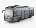 Hyundai ELEC CITY Autobus 2017 Modello 3D wire render