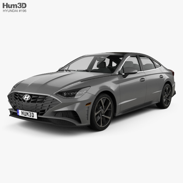 Hyundai Sonata US-spec 2022 3D model