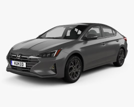 Hyundai Elantra Limited 2022 3D model