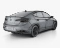 Hyundai Elantra Sport Premium 2022 3d model