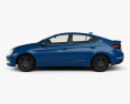 Hyundai Elantra Sport Premium 2022 3d model side view