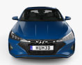 Hyundai Elantra Sport Premium 2022 3d model front view