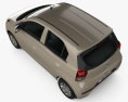 Hyundai Santro Asta 2022 3D模型 顶视图