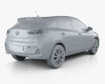 Hyundai Accent 掀背车 2017 3D模型