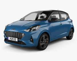 Hyundai i10 2022 3D-Modell