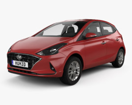 Hyundai HB20 2022 3D model