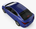 Hyundai HB20 S 2022 3d model top view