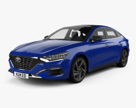 Hyundai Lafesta with HQ interior 2021 3D model