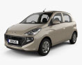 Hyundai Santro Asta з детальним інтер'єром 2022 3D модель
