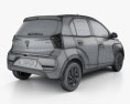 Hyundai Santro Asta con interni 2018 Modello 3D