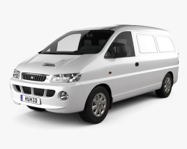 Hyundai H-1 Kastenwagen 1997 3D-Modell