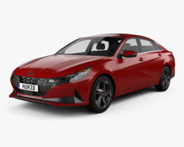 Hyundai Elantra US-spec 2022 3D model