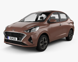 Hyundai Aura 2022 3D model