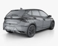 Hyundai i20 2022 3D-Modell