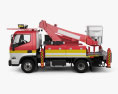 Hyundai Mighty DHT-110S Bucket Truck 2022 3d model side view