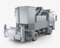 Hyundai Mighty DHT-110S Bucket Truck 2022 3d model