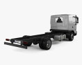Hyundai Pavise Chassis Truck 2022 3d model back view