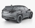 Hyundai Tucson 2021 3D模型