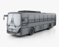 Hyundai Super Aero City Autobus 2019 Modello 3D wire render