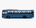 Hyundai Super Aero City Bus 2019 3D-Modell Seitenansicht