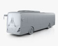 Hyundai Super Aero City Autobus 2019 Modello 3D clay render