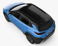 Hyundai Kona 2022 3D-Modell Draufsicht