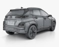 Hyundai Kona Electric 2022 3D-Modell