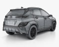Hyundai Kona N-Line 2022 3d model