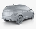 Hyundai Kona N-Line 2022 3D-Modell