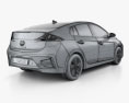 Hyundai Ioniq hybrid 2022 3D-Modell
