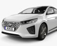 Hyundai Ioniq 하이브리드 2022 3D 모델 