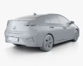 Hyundai Ioniq ハイブリッ 2022 3Dモデル