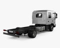 Hyundai Pavise Double Cab Chassis Truck 2022 3d model back view