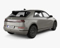 Hyundai Ioniq 5 2022 3Dモデル 後ろ姿