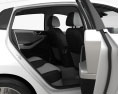 Hyundai Ioniq hybrid mit Innenraum 2019 3D-Modell