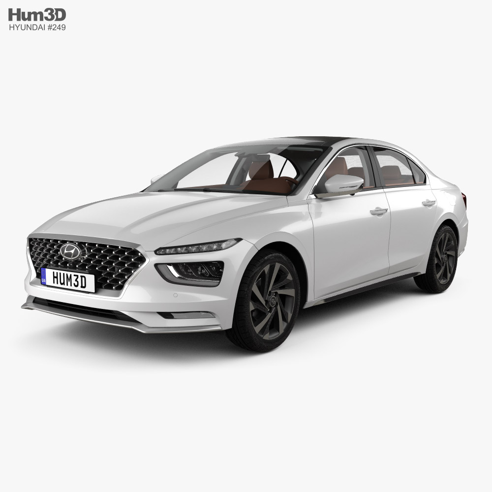 Hyundai Mistra con interior 2020 Modelo 3D