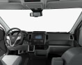 Hyundai H350 Passenger Van with HQ interior 2018 3d model dashboard