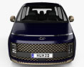 Hyundai Staria Premium 2022 3D-Modell Vorderansicht