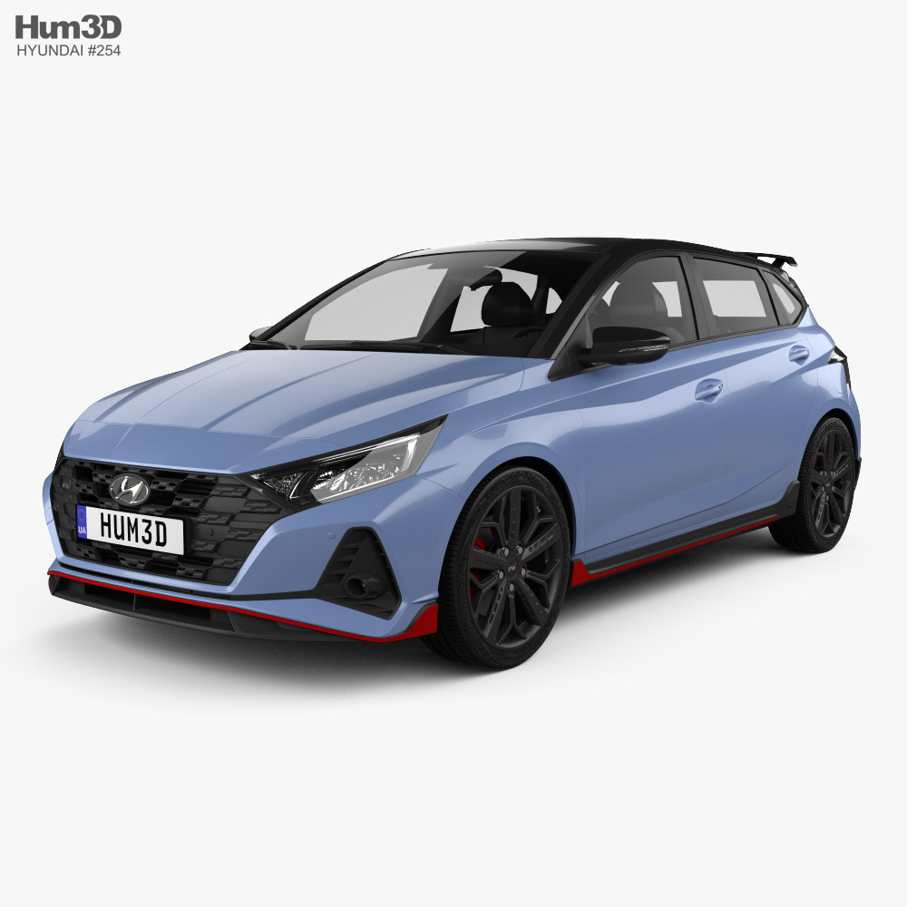 Hyundai i20 N 2022 3D model