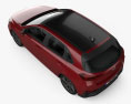 Hyundai i30 N-Line Fließheck 2020 3D-Modell Draufsicht