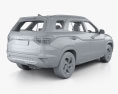 Hyundai Alcazar 인테리어 가 있는 2022 3D 모델 