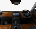 Hyundai Alcazar with HQ interior 2022 3d model dashboard