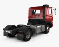 Hyundai Trago Tractor Truck 2-axle with HQ interior 2013 3d model back view