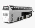 Hyundai Elec City 二階建てバス 2021 3Dモデル 後ろ姿