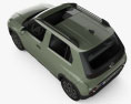 Hyundai Casper 2022 3D模型 顶视图